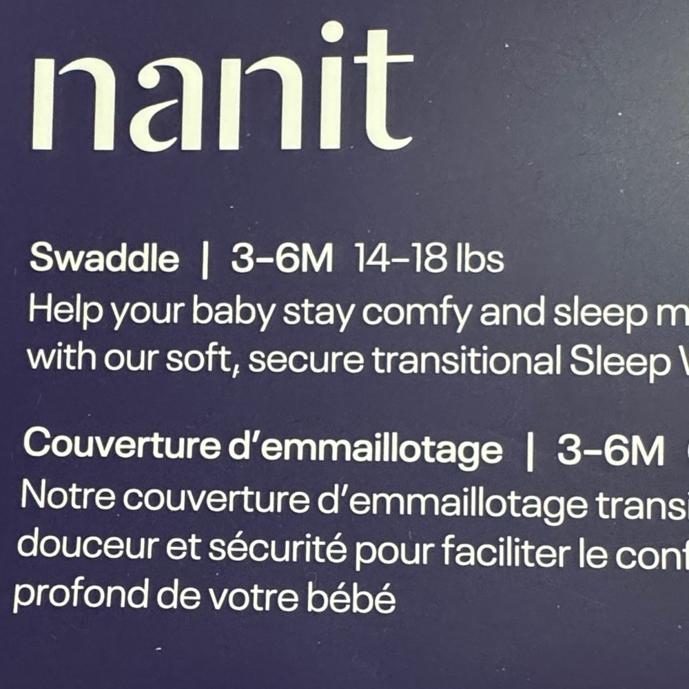 Nanit & Amazing Baby Transitional Swaddle Sack bundle NIB - Picture 3 of 6